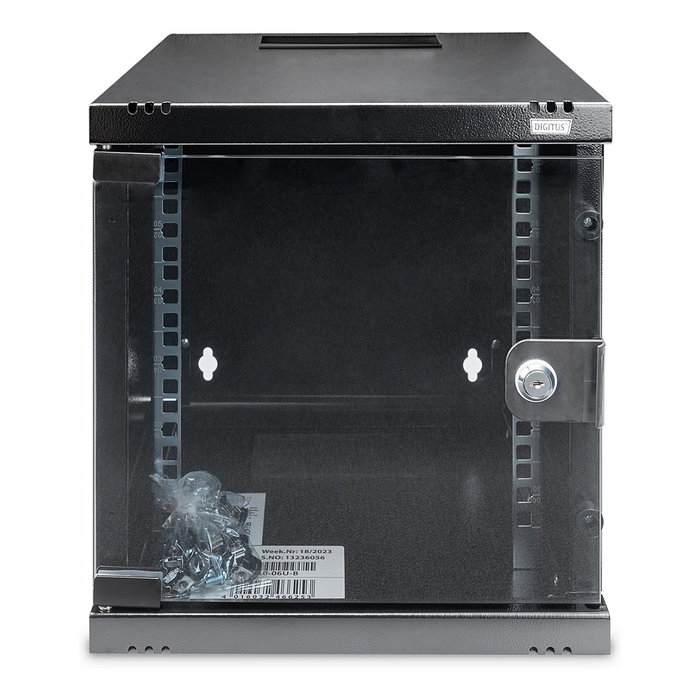 Digitus Carcasa Mural 254 mm (10") 6U 312x300 mm (AnxP) Negro