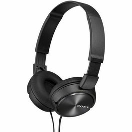 Sony auriculares diadema mdr-zx310 diseÑo plegable maxima movilidad musical cascos acolchados cable 1.2m negro
