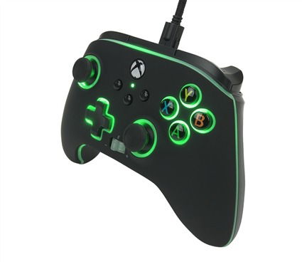 Power A Mando con Cable Spectra Infinity 1522360-01 para Xbox Serie X/S, Color Personalizable con LED