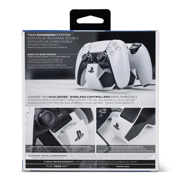 PowerA Twin Charging Station para DualSense y DualSense Edge