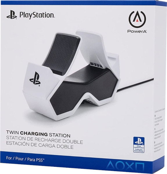 PowerA Twin Charging Station para DualSense y DualSense Edge PowerA Twin Charging Station para DualSense y DualSense Edge