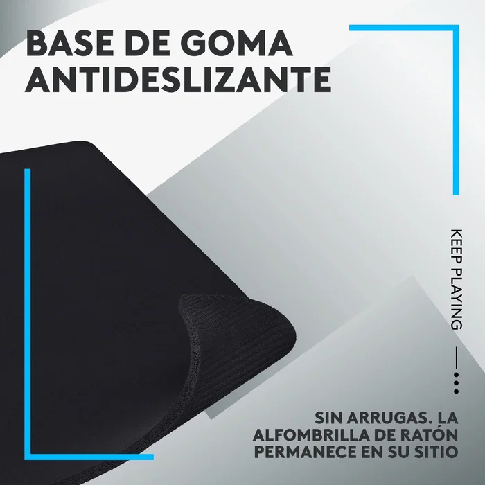 Logitech G740 Alfombrilla de ratón para juegos, Negro Logitech G740 Alfombrilla de ratón para juegos, Negro