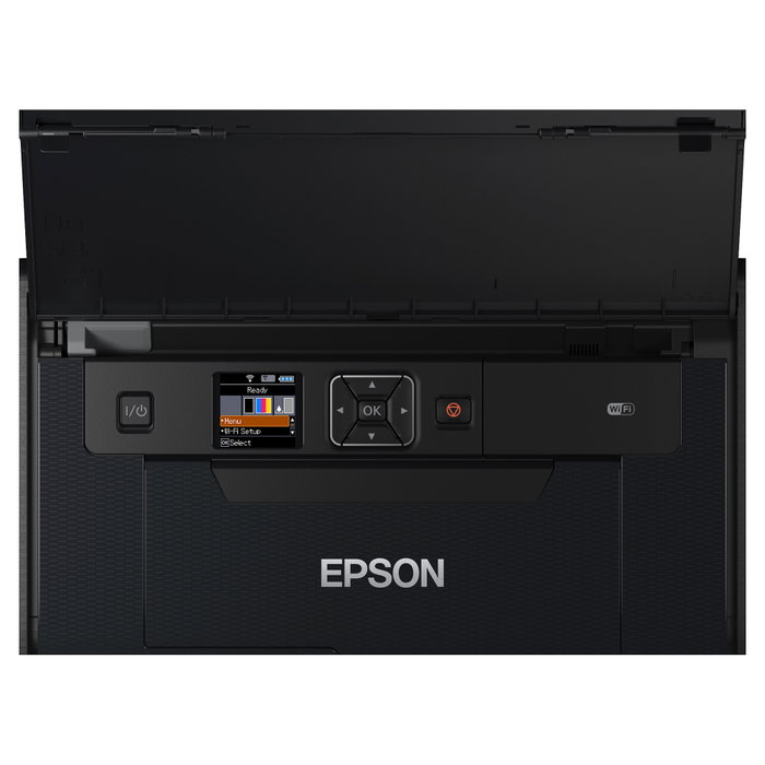 Epson WorkForce WF-110W Impresora portátil A4 color con batería integrada y Wi-Fi Epson WorkForce WF-110W Impresora portátil A4 color con batería integrada y Wi-Fi