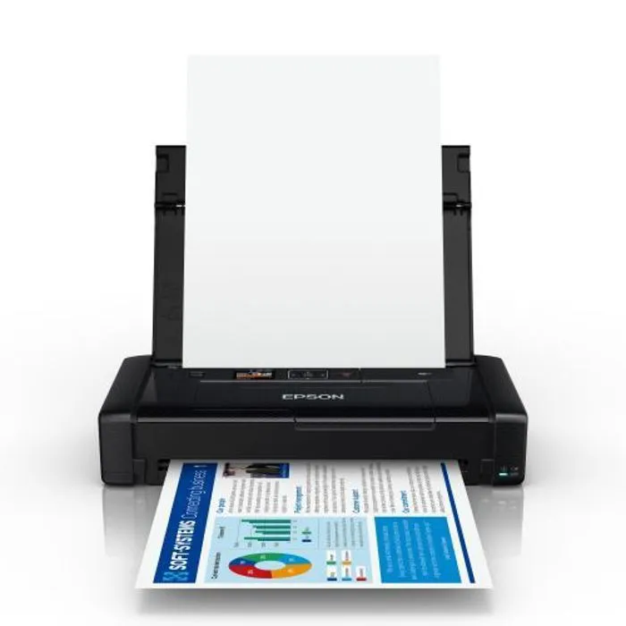 Epson WorkForce WF-110W Impresora portátil A4 color con batería integrada y Wi-Fi Epson WorkForce WF-110W Impresora portátil A4 color con batería integrada y Wi-Fi