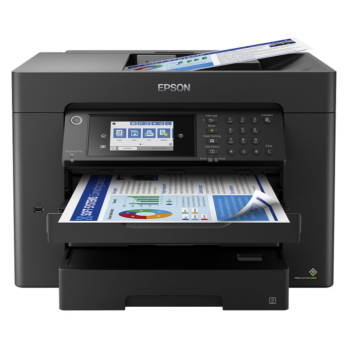 Epson WorkForce WF-7840DTWF A3+ Multifunción Negro