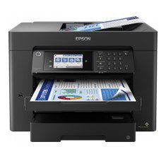Epson WF-7840DTWF Impresora Multifunción A3+ Color con WiFi, Duplex Automático, Fax y Escáner, Alta Velocidad 25 ppm B/N, 12 ppm Color, Tinta DURABrite Ultra