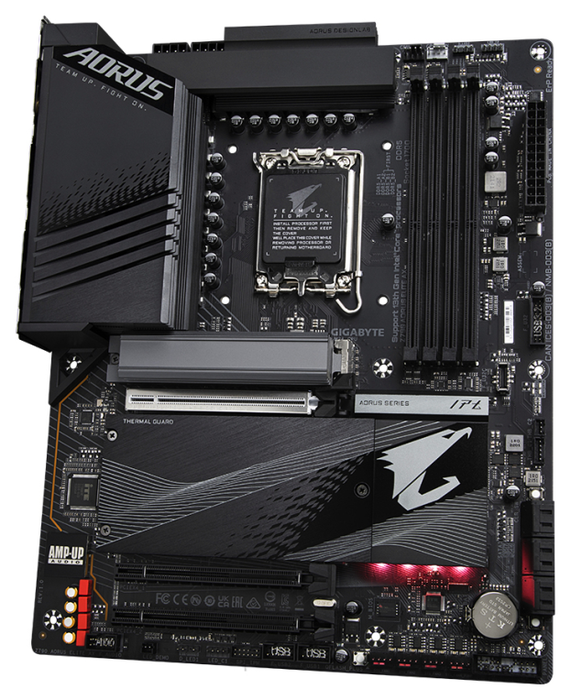GIGABYTE Z790 AORUS ELITE AX Placa base - Soporta CPUs Intel 14ª Gen, DDR5, Wi-Fi 6E, LGA 1700, ATX