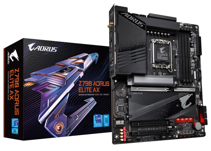 Gigabyte Z790 AORUS ELITE AX, Placa base ATX LGA 1700 DDR5 Gigabyte Z790 AORUS ELITE AX, Placa base ATX LGA 1700 DDR5