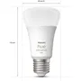 Philips Hue PHI8719514291492 Bombillas E27 75W White and Color Ambiance Bluetooth Compatible con Alexa Google HomeKit