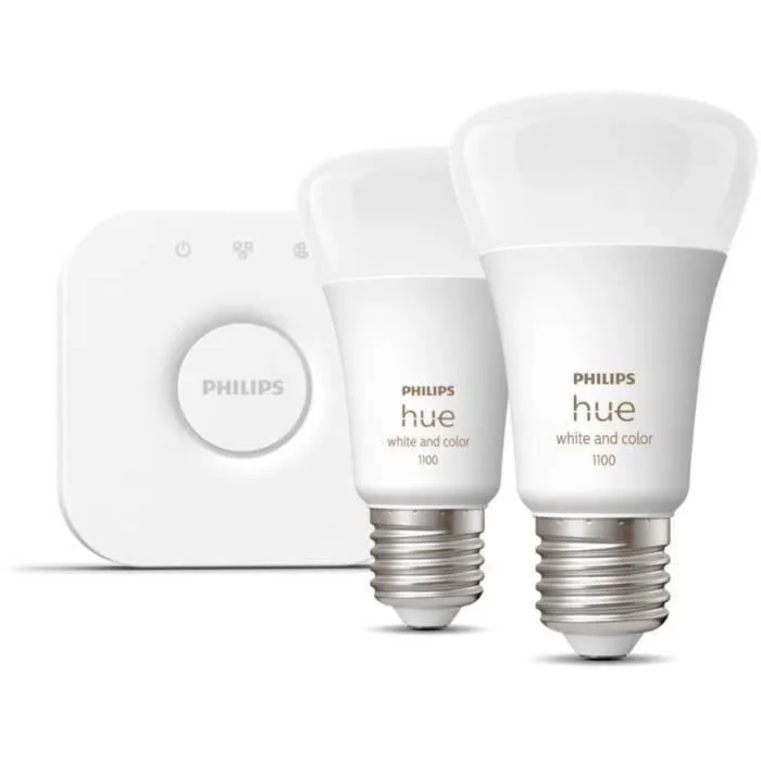 Philips Hue PHI8719514291492 Bombillas E27 75W White and Color Ambiance Bluetooth Compatible con Alexa Google HomeKit