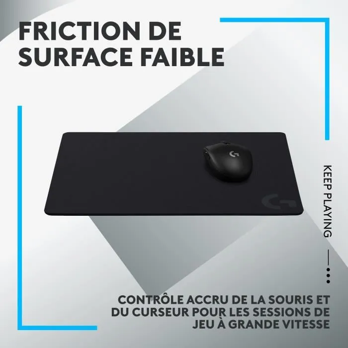 Logitech G440 Alfombrilla de ratón rígida para juegos Negro
