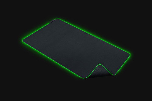 Razer RZ02-02500700-R3M1 Alfombrilla de Ratón para Juegos Goliathus Chroma XXXL, Negro, Retroiluminación LED Multicolor