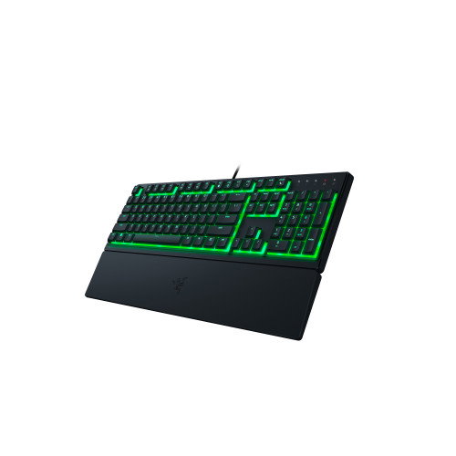 Razer Teclado Ornata V3 X RZ03-04471100-R311 Español, Teclado Mecánico de Membrana con Retroiluminación RGB y Reposamuñecas