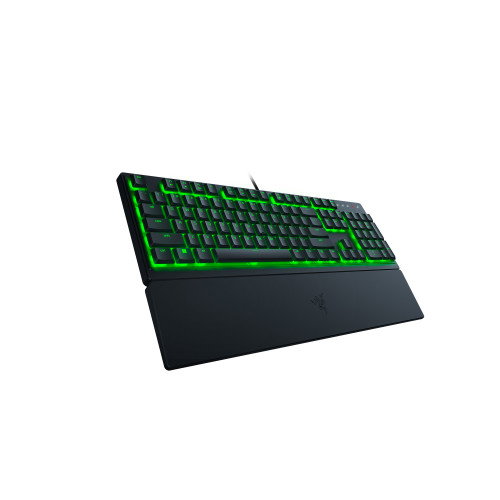 Razer Teclado Ornata V3 X RZ03-04471100-R311 Español, Teclado Mecánico de Membrana con Retroiluminación RGB y Reposamuñecas