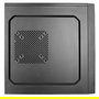 Tacens Anima AC4 Caja PC MicroATX/Mini-ITX Mini Tower Negra, USB 3.0, Bahías para 3 SSD/HDD, Soporte Ventiladores 120/80mm, Sin Fuente de Alimentación