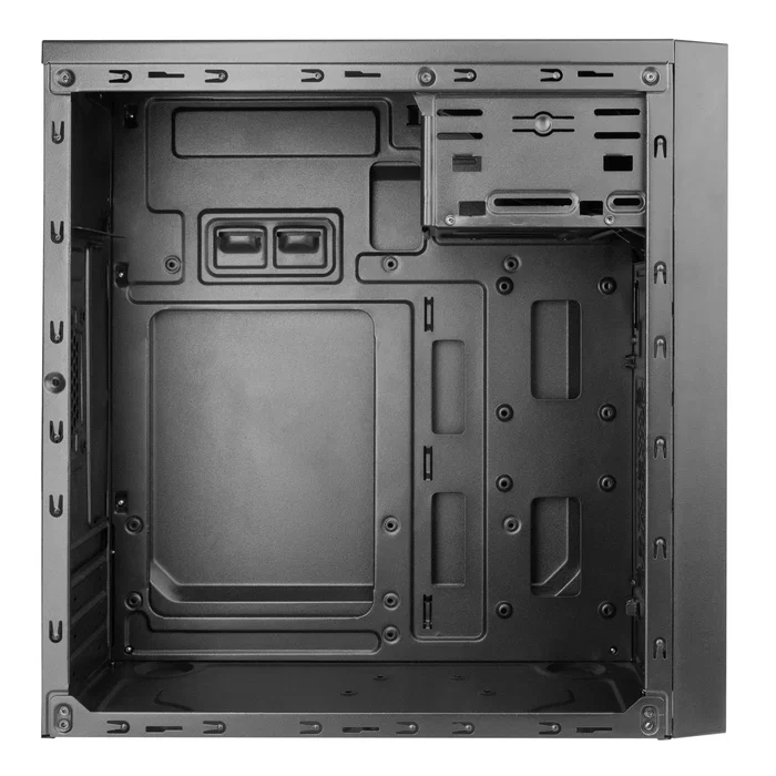 Tacens Anima AC4 Caja PC MicroATX/Mini-ITX Mini Tower Negra, USB 3.0, Bahías para 3 SSD/HDD, Soporte Ventiladores 120/80mm, Sin Fuente de Alimentación