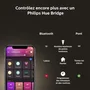 Philips Hue White & Color Ambiance, bombilla LED conectada E27, 60W equivalente, 800 lumen, 4 paquete, Bluetooth Compatible
