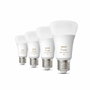 Philips Hue White & Color Ambiance, paquete de 4 bombillas LED E27, 800 lúmenes, Bluetooth compatible