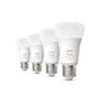 Philips Hue White & Color Ambiance, paquete de 4 bombillas LED E27, 800 lúmenes, Bluetooth compatible