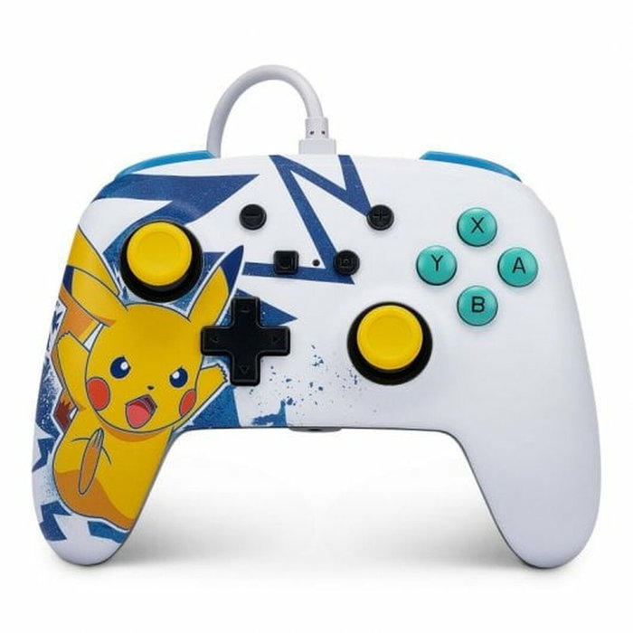 PowerA Mando con Cable para Nintendo Switch Pikachu High Voltage