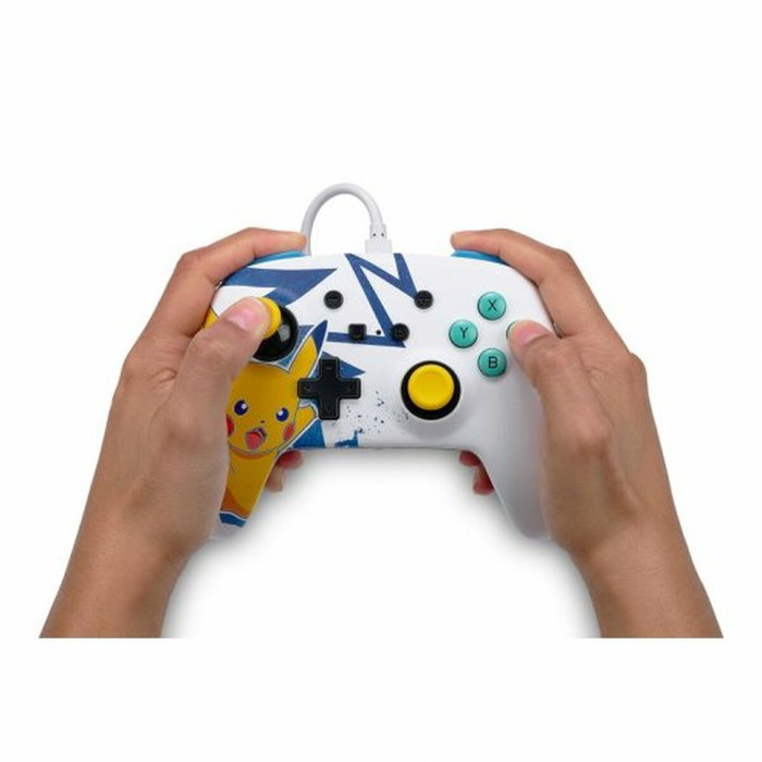 PowerA Mando con Cable para Nintendo Switch Pikachu High Voltage