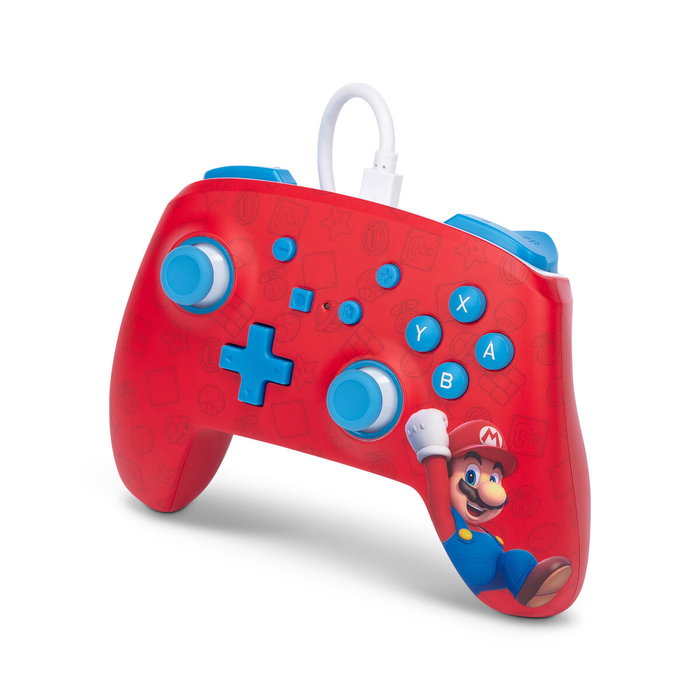 PowerA Mando con Cable para Nintendo Switch Woo-Hoo! Mario