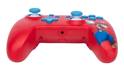 Power A Mando con Cable NSGP0001-01 para Nintendo Switch, Mario Woo-hoo! con Botones Programables y Conector para Auriculares, 3m, Compatible con Switch y OLED Power A Mando con Cable NSGP0001-01 para Nintendo Switch, Mario Woo-hoo! con Botones Programables y Conector para Auriculares, 3m, Compatible con Switch y OLED