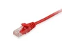 Equip 625420 Cable de Red Ethernet Cat6 U/UTP RJ-45 1 Metro Rojo, Conector Macho Derecho, 10 Gbit/s, Plug and Play