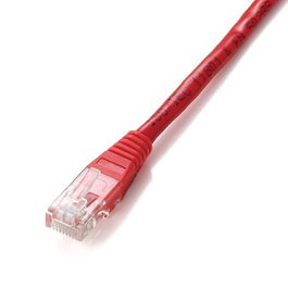 Equip Cable de Red U/UTP Cat6 Latiguillo RJ45 - 26 AWG, Conectores Chapados en Oro, RoHS