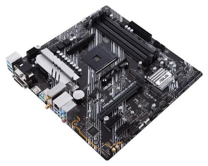 ASUS PRIME B550M-A WIFI II AMD B550 Micro ATX AM4 ASUS PRIME B550M-A WIFI II AMD B550 Micro ATX AM4