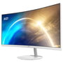 MSI PRO MP341CQW Monitor Curvo 34 pulgadas UWQHD Blanco