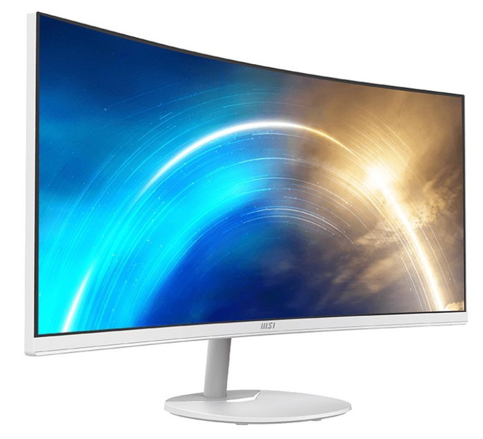 MSI PRO MP341CQW Monitor Curvo 34 pulgadas UWQHD Blanco MSI PRO MP341CQW Monitor Curvo 34 pulgadas UWQHD Blanco