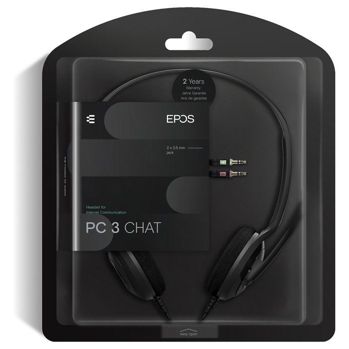 EPOS SENNHEISER PC 3 CHAT Negro