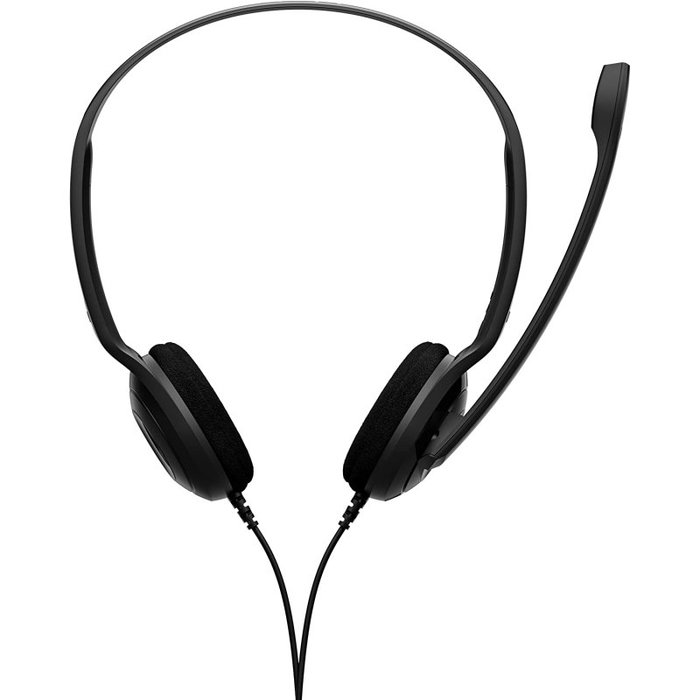 EPOS SENNHEISER Auriculares Estéreo con Micrófono PC 3 CHAT 1000430, Cancelación de Ruido, Sonido Estéreo, Conexión 3.5mm, Color Negro