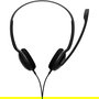 EPOS SENNHEISER Auriculares Estéreo con Micrófono PC 3 CHAT 1000430, Cancelación de Ruido, Sonido Estéreo, Conexión 3.5mm, Color Negro
