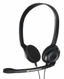 EPOS SENNHEISER Auriculares Estéreo con Micrófono PC 3 CHAT 1000430, Cancelación de Ruido, Sonido Estéreo, Conexión 3.5mm, Color Negro