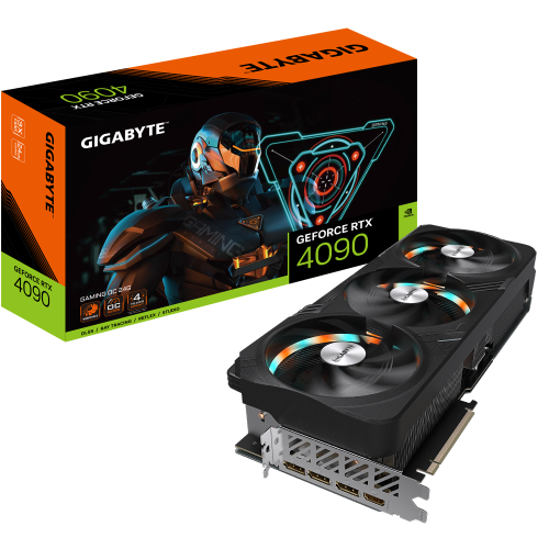 Gigabyte GeForce RTX 4090 GAMING OC 24G NVIDIA 24 GB GDDR6X