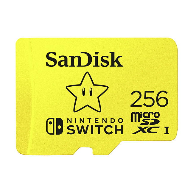 Sandisk Tarjeta MicroSDXC 256 GB para Nintendo Switch