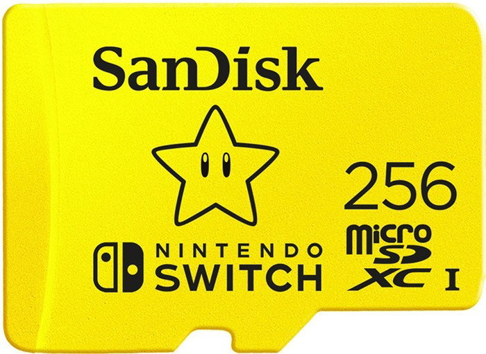 Sandisk Tarjeta MicroSDXC 256 GB para Nintendo Switch