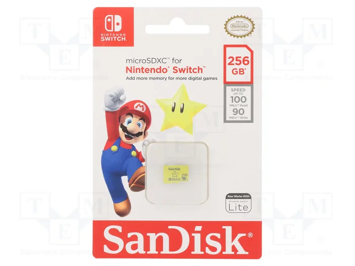 SanDisk Tarjeta microSDXC 256 GB para Nintendo Switch SanDisk Tarjeta microSDXC 256 GB para Nintendo Switch