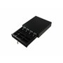 Equip Cajón Portamonedas Metal Negro RJ11