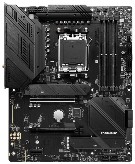 MSI MAG B650 Tomahawk WIFI ATX AMD B650 Socket AM5 DDR5
