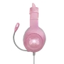 Tanooki Gaming Headset Gris y Rosa