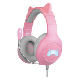 Fr-Tec Tanooki Auriculares Gaming con Micrófono Jack 3.5 Rosa