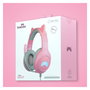 Fr-Tec Tanooki Auriculares Gaming con Micrófono Jack 3.5 Rosa