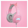 Fr-Tec Tanooki Auriculares Gaming con Micrófono Jack 3.5 Rosa