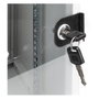 Digitus Carcasa Mural Compacta 9HE 254mm 10" con Puerta de Cristal Gris