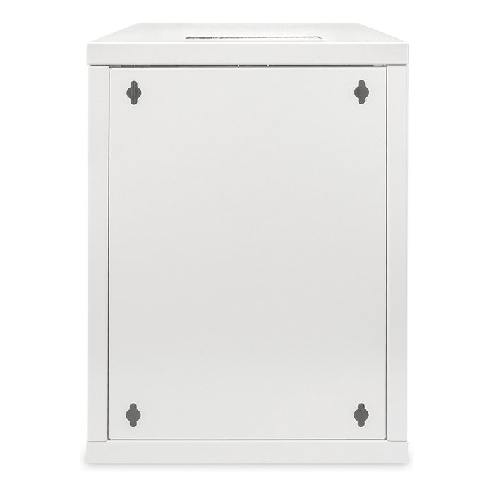 Digitus Carcasa Mural Compacta 9HE 254mm 10" con Puerta de Cristal Gris