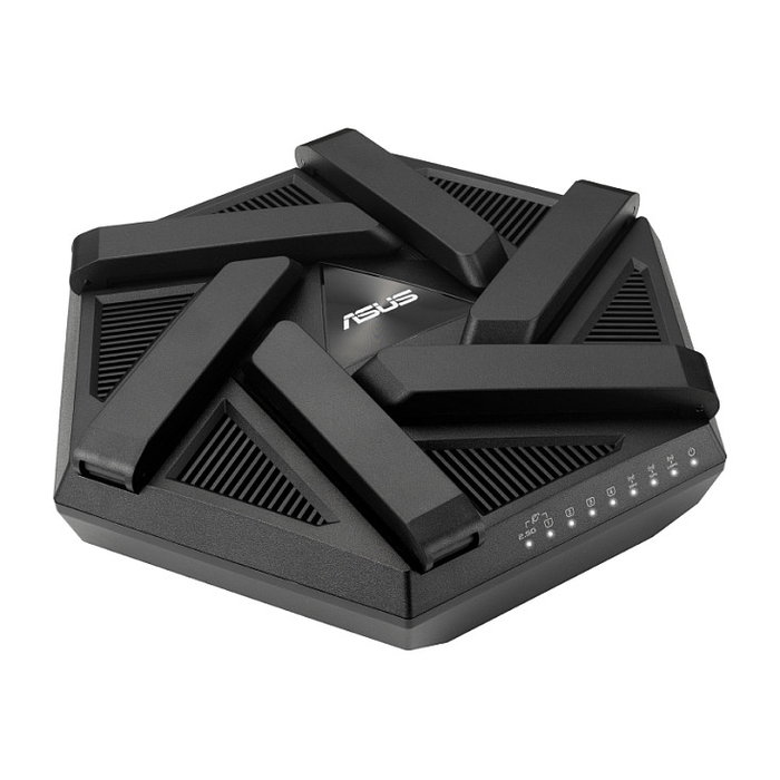 ASUS RT-AXE7800 Router Inalámbrico WiFi 6E con Conmutador de 4 Puertos, Tri-Band, Velocidad Hasta 7800 Mbps