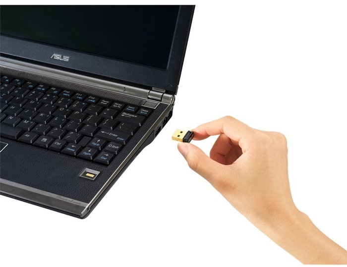ASUS USB-N10 Nano B1 N150 Adaptador Wi-Fi USB 150 Mbps ASUS USB-N10 Nano B1 N150 Adaptador Wi-Fi USB 150 Mbps